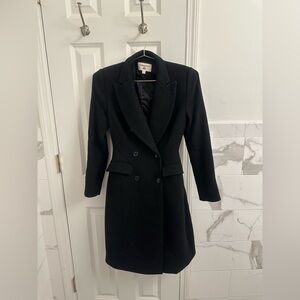 Uniqlo Carine Roitfield long peacoat